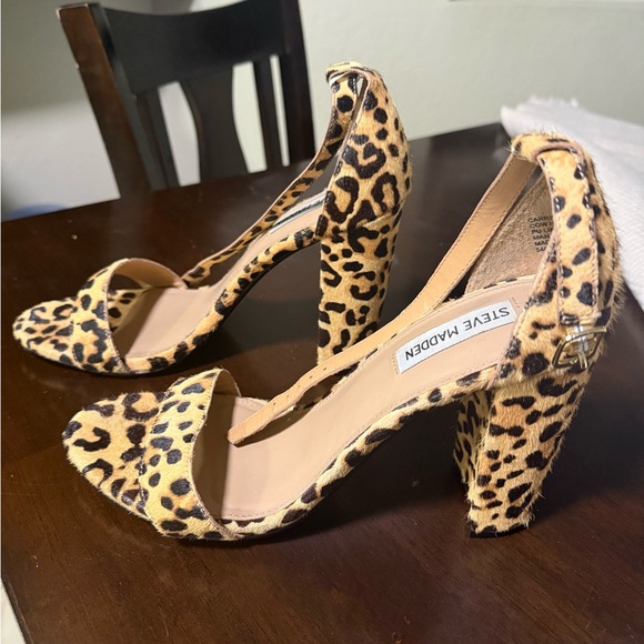 Steve Madden DYLANN-L LEOPARD Women's Shoes - Picture 5 of 7